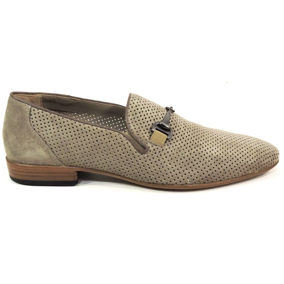GOODMAN ?? MEN\'S BROWN SOFT SUEDE COMFORT SUMMER LOAFERS main image 2